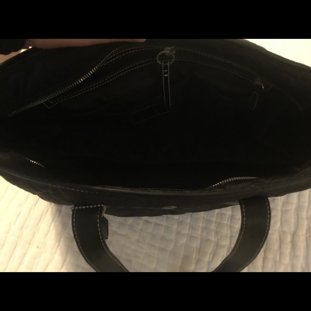 Authentic Coach black baby bag - Picture 6 of 8